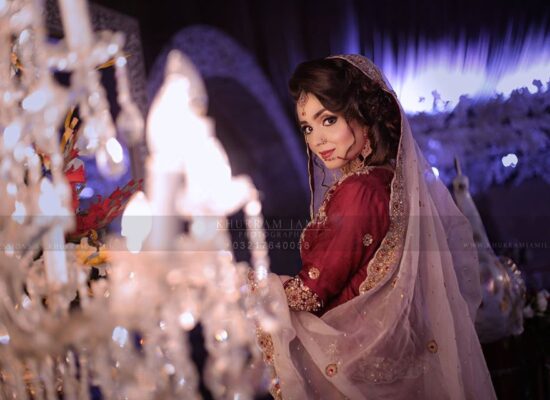 Beautiful Pakistani bride on her wedding taken by best wedding photographer in pakistan Expressions photography by khurram jamil
