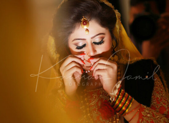 Beautiful Pakistani bride on her wedding taken by best wedding photographer in pakistan Expressions photography by khurram jamil